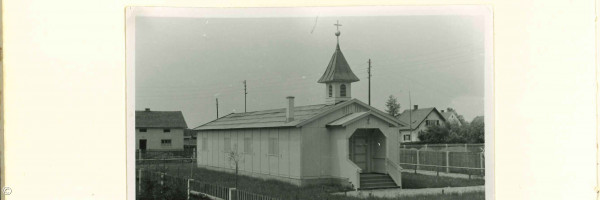 Foto: Barackenkirche Gilching 1962